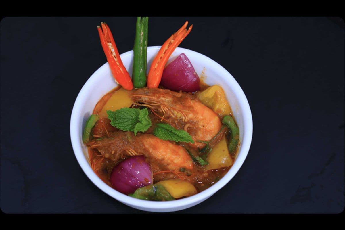 Shrimp Do-Piaja (1 serving)