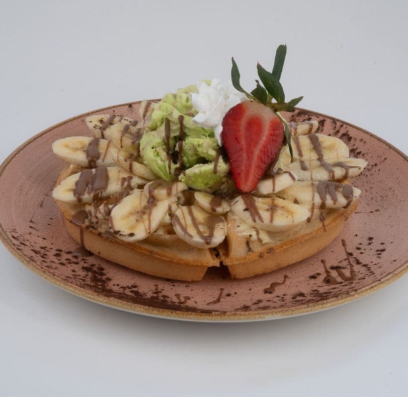 Banana Choco Wrap Waffle