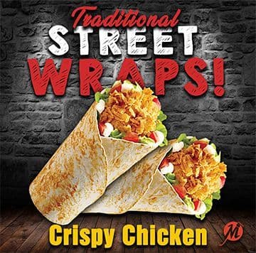 Crispy Chicken Wrap