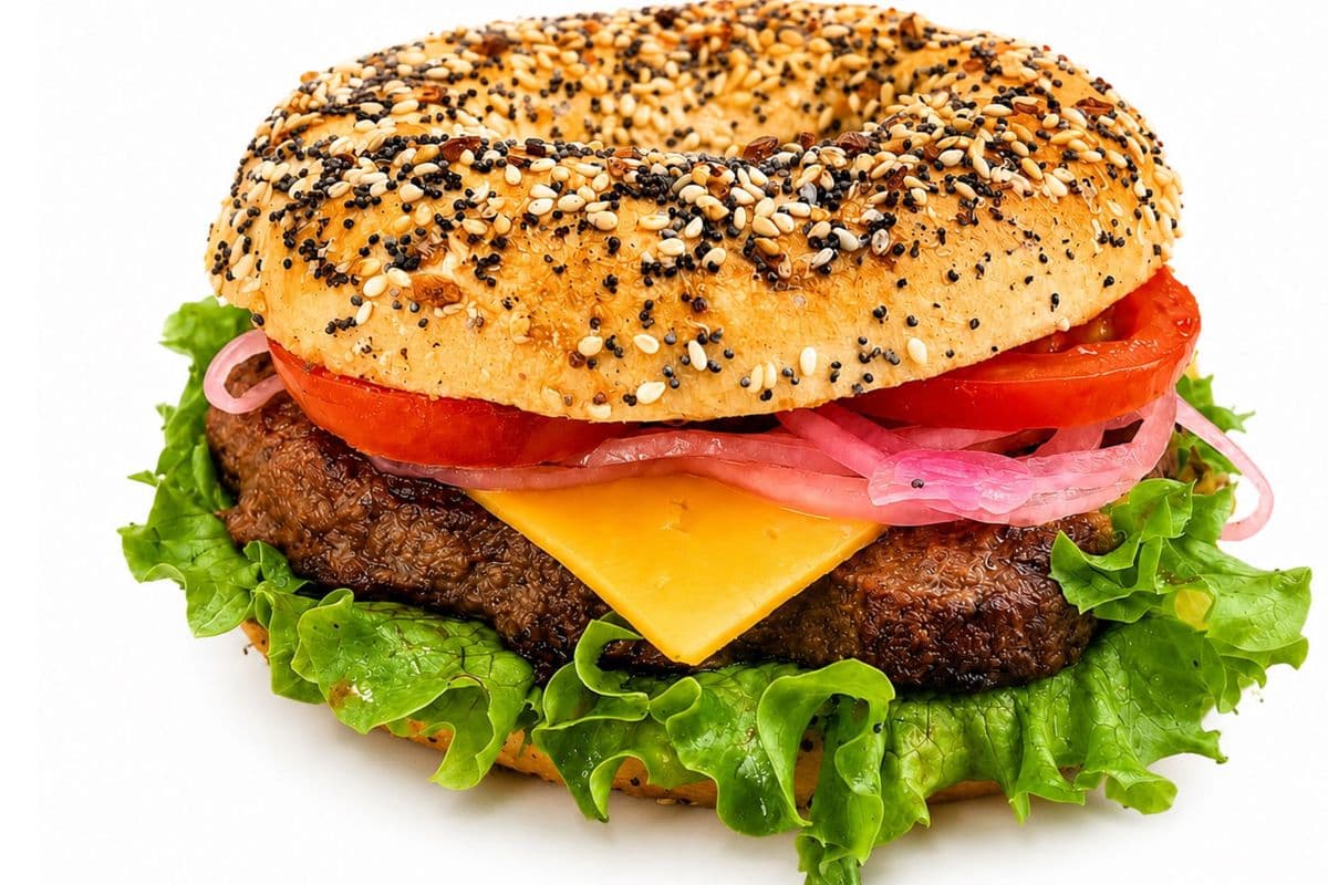 Cheeseburger Bagel