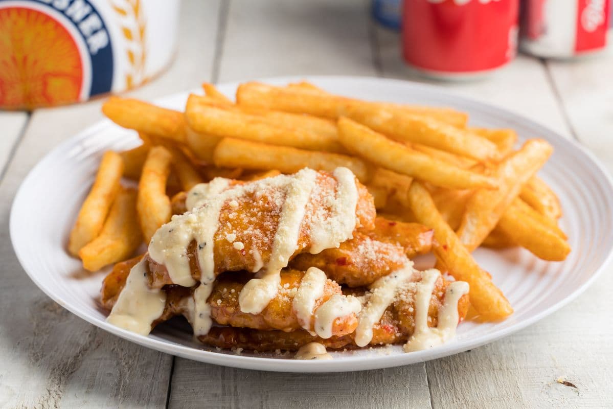 AllStar Chicken Tenders Combo (5 pcs)