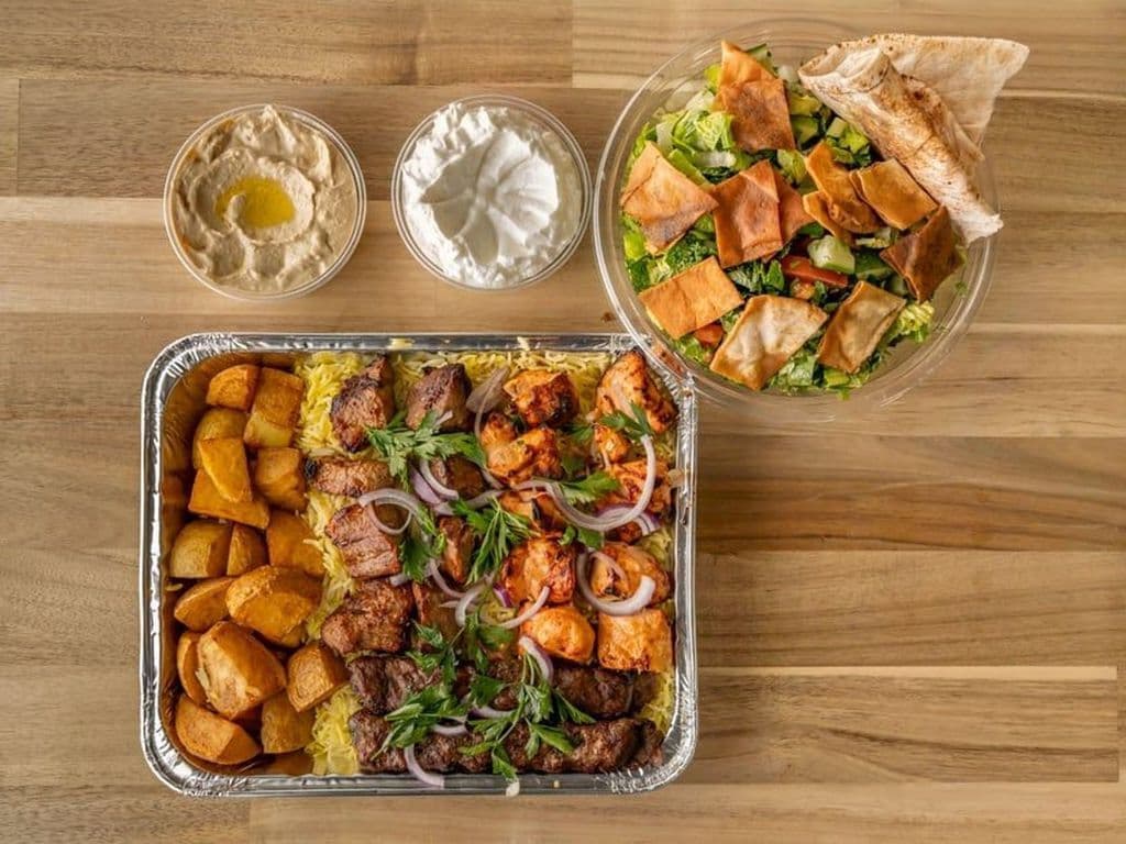 BBQ Family Plate for 3