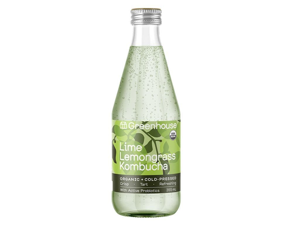 Lime Lemongrass Kombucha