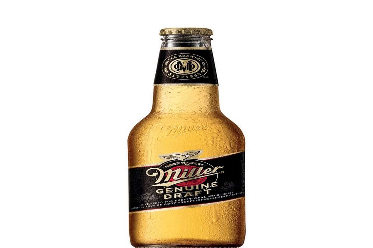 Miller Genuine Draft 6 BOTTLES (6 x 355ML)