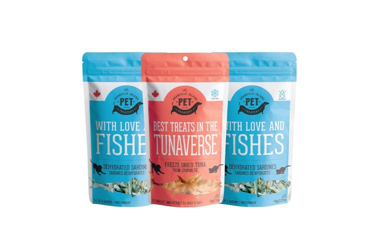 Granville Island Pet Treatery Treats for Dogs and Cats