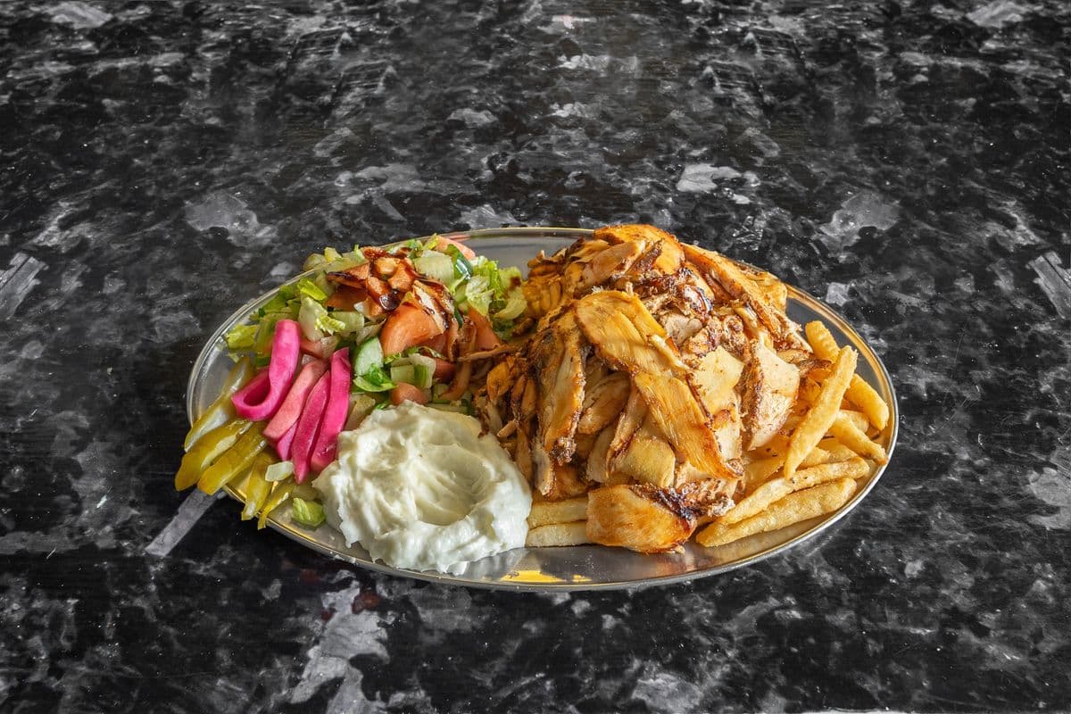 Chicken Shawarma Plate