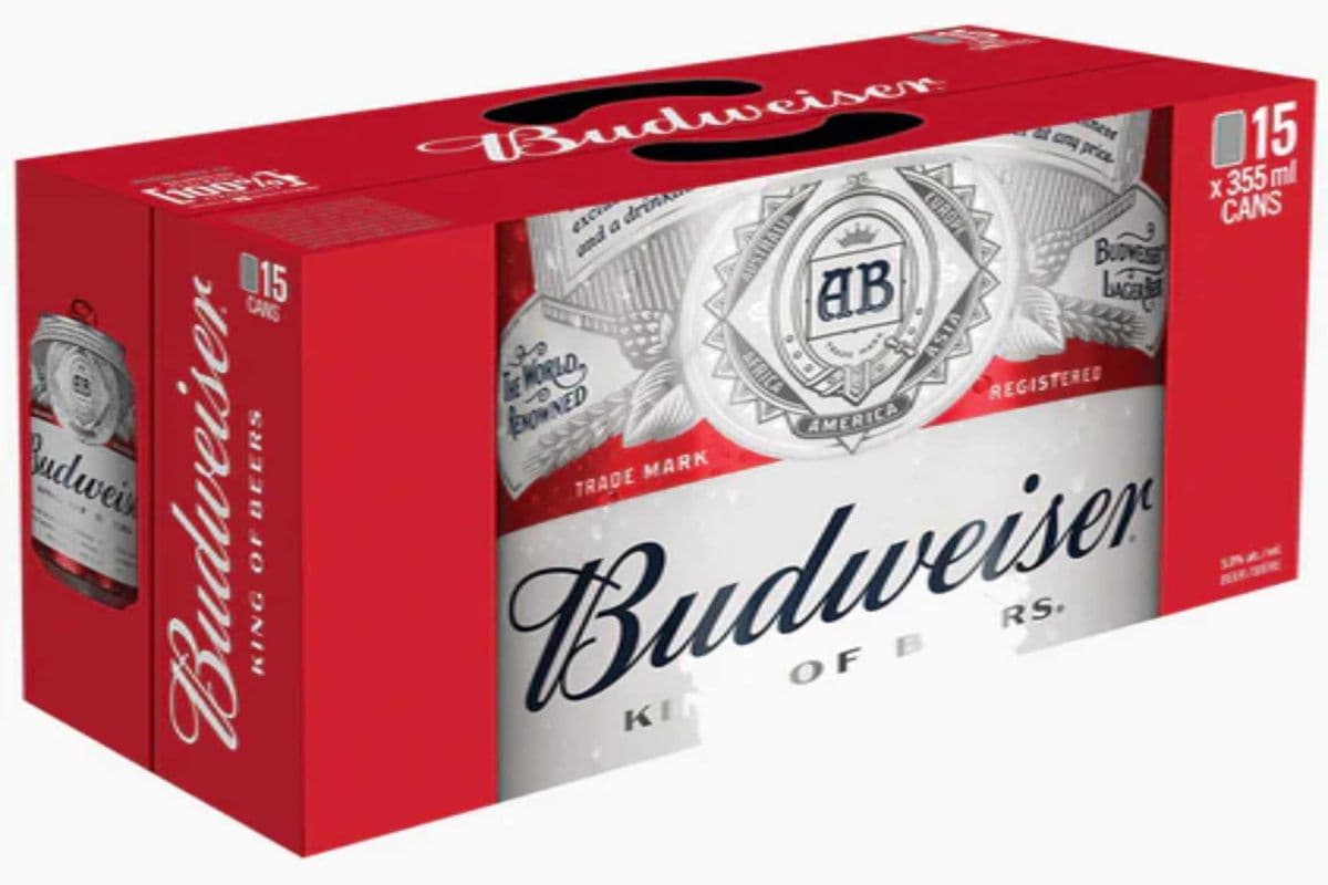 Budweiser (15 x 355 ml Cans)