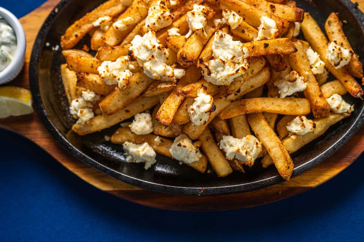 Large Greek Fries Appetizer