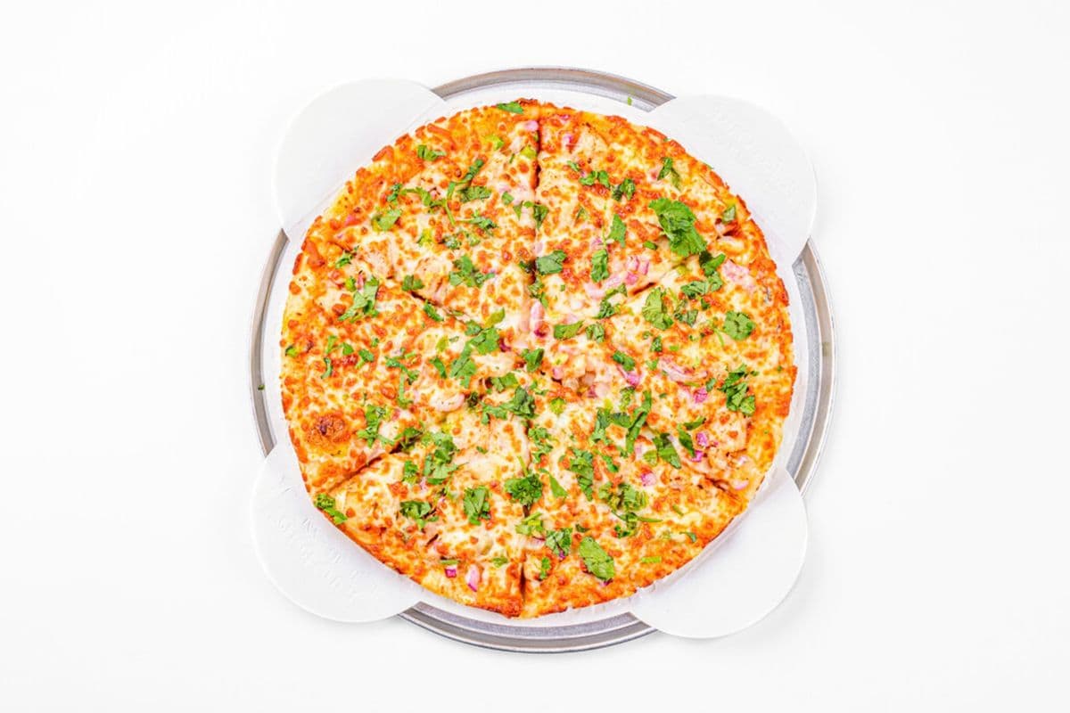 BUTTER CHICKEN PIZZA
