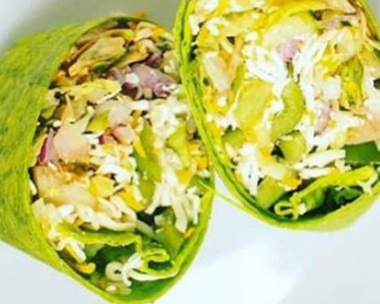 Pesto Hummus Wrap