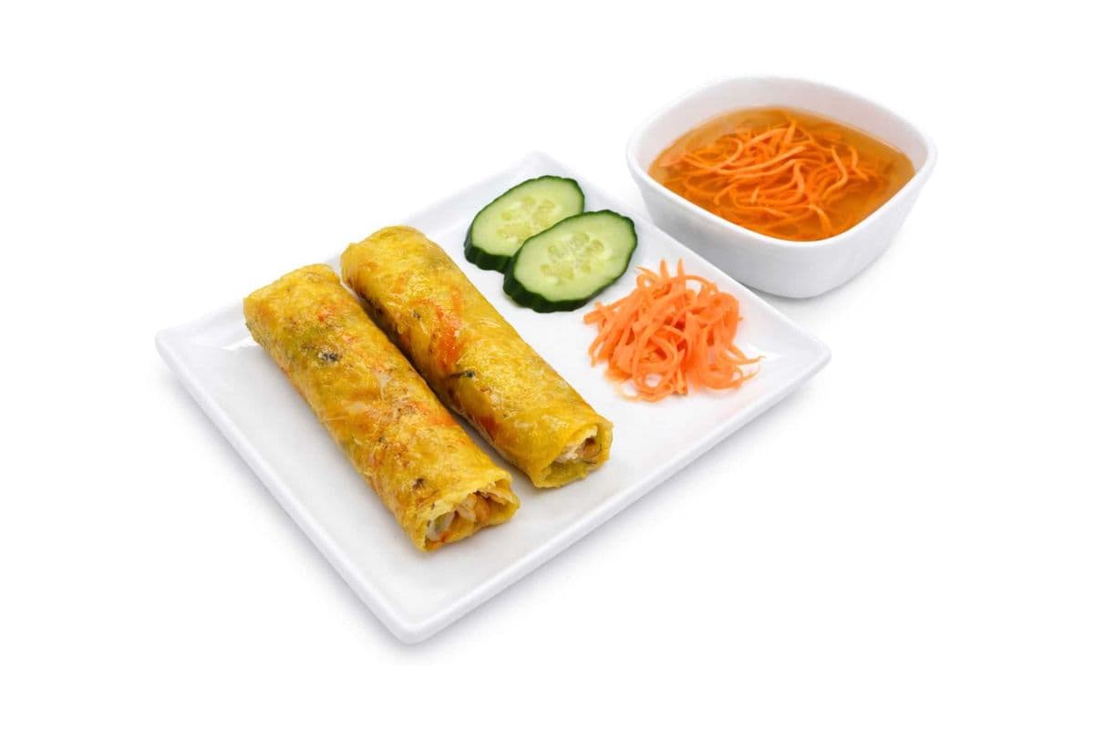 V81. Chả Giò Chay | Vegan Spring Rolls (2 rolls)