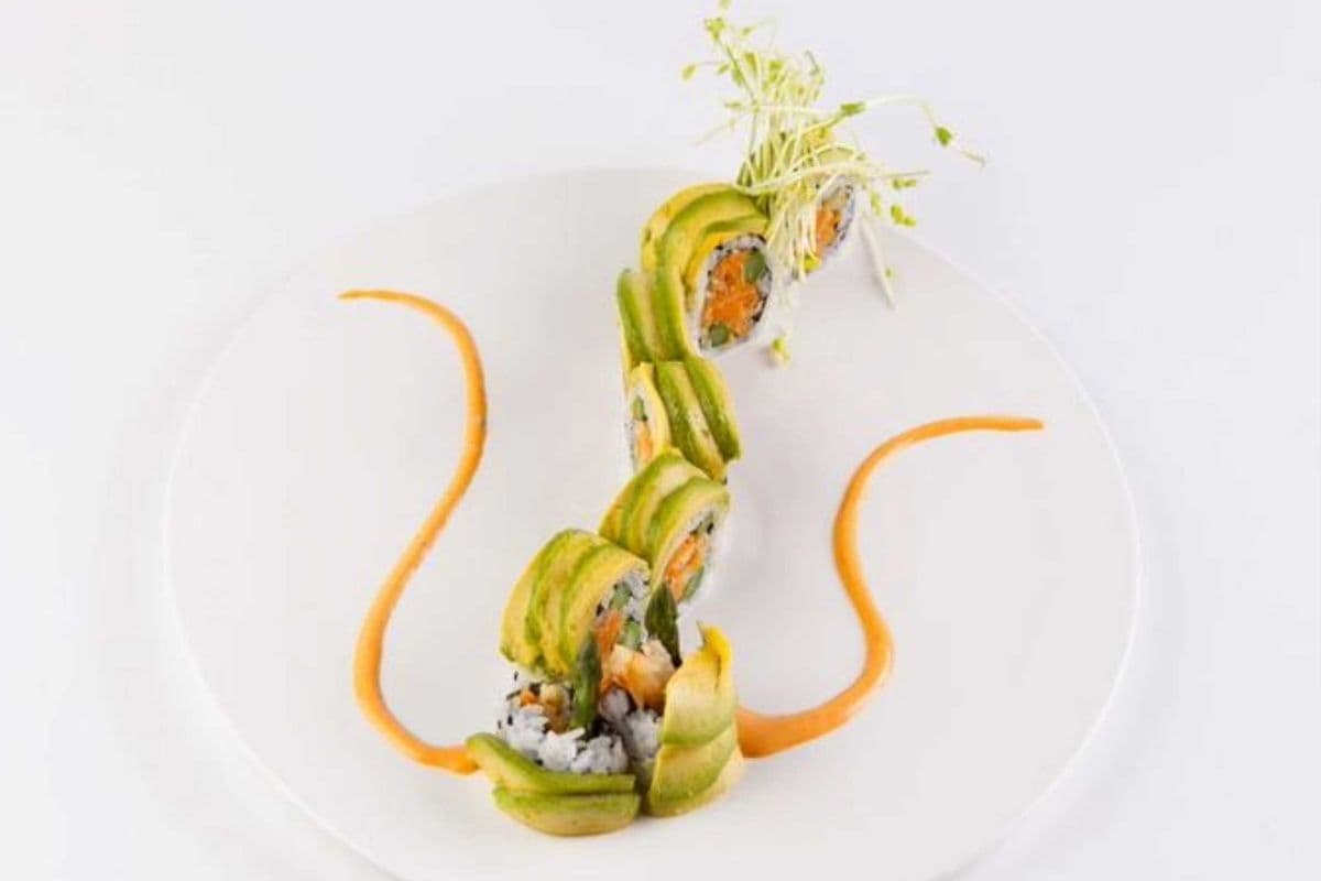 Vegetarian Dragon Roll