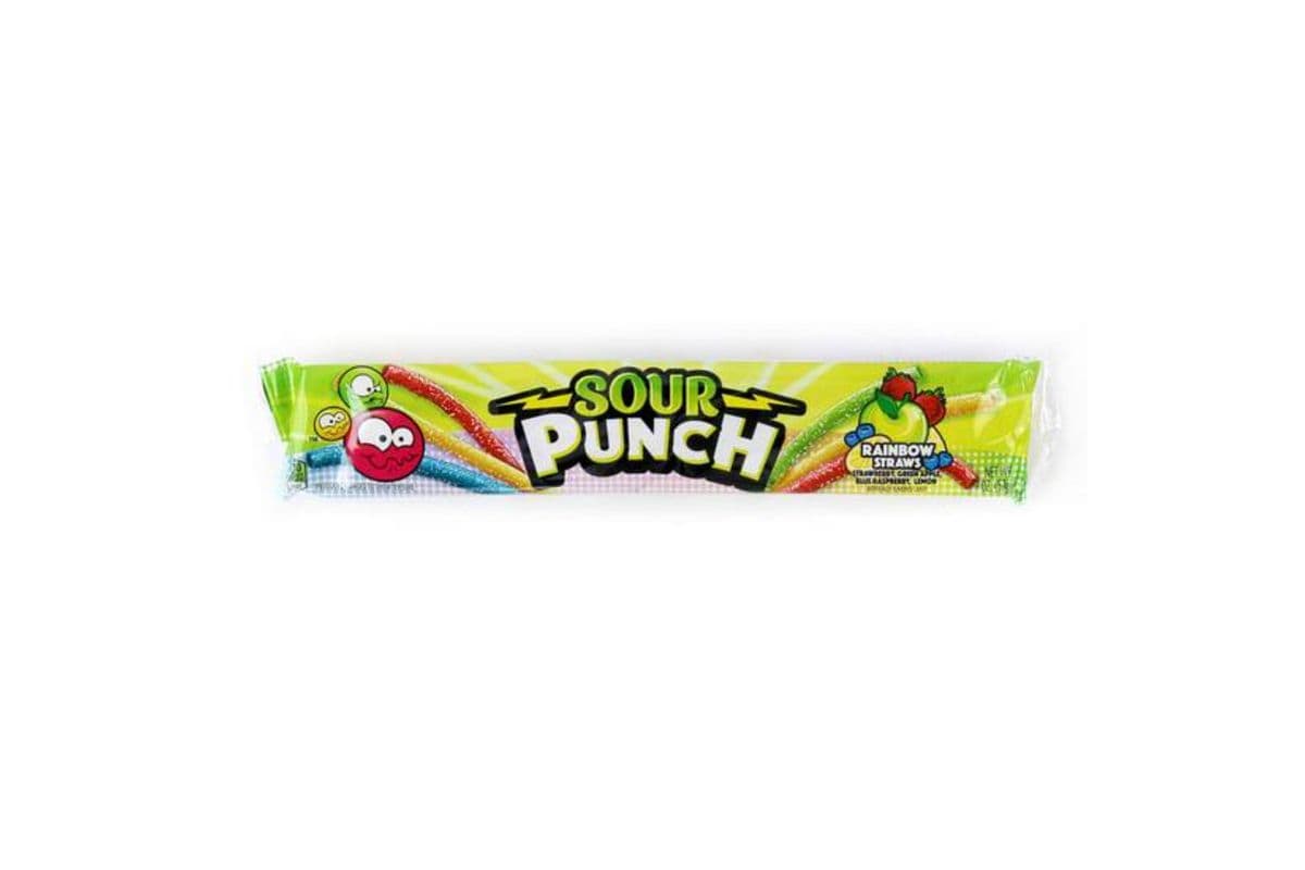 Sour Punch Rainbow Straws (57 g)