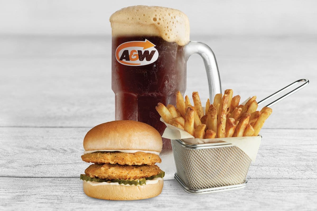 Combo Double Buddy Burger™ au poulet / Double Chicken Buddy Burger® Combo