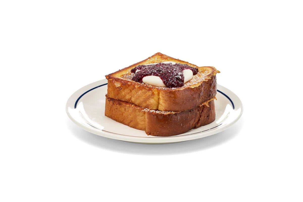 Thick 'N Fluffy Lemon Ricotta Mixed Berry French Toast