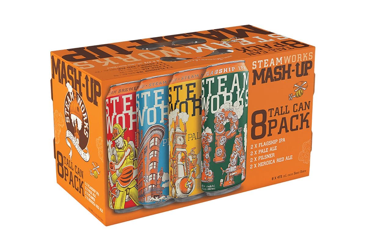 862375. Steamworks Mash Up (8 Cans) (1 x 8PC)