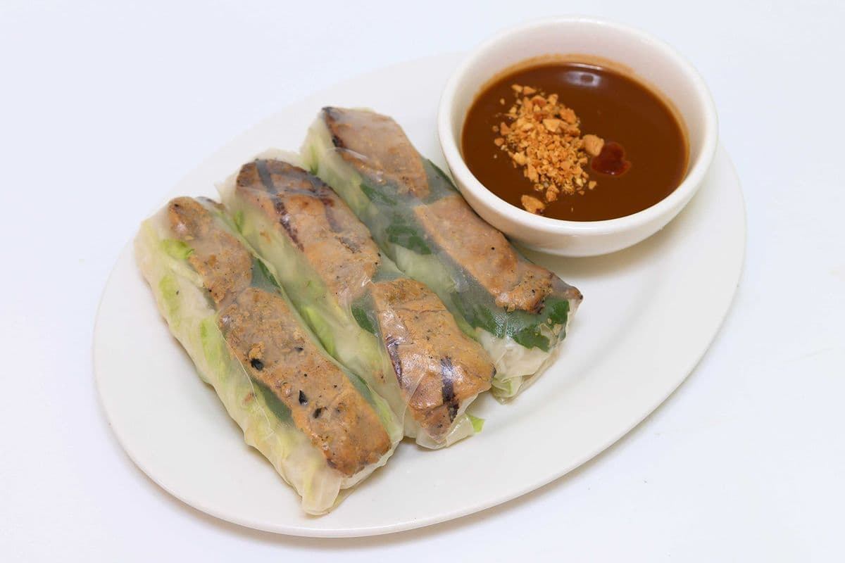 4. Grilled Pork Salad Rolls (3 pcs)