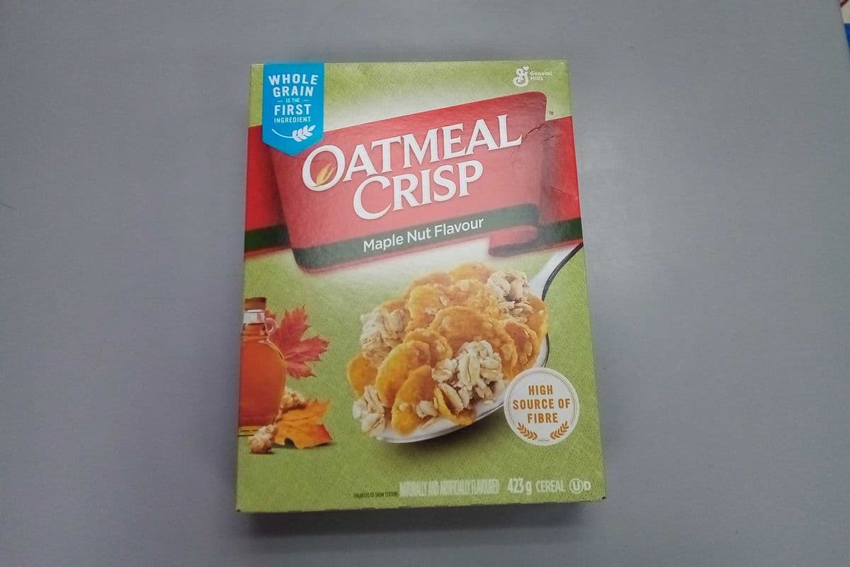 Oatmeal crisp Maple Nut Flavour