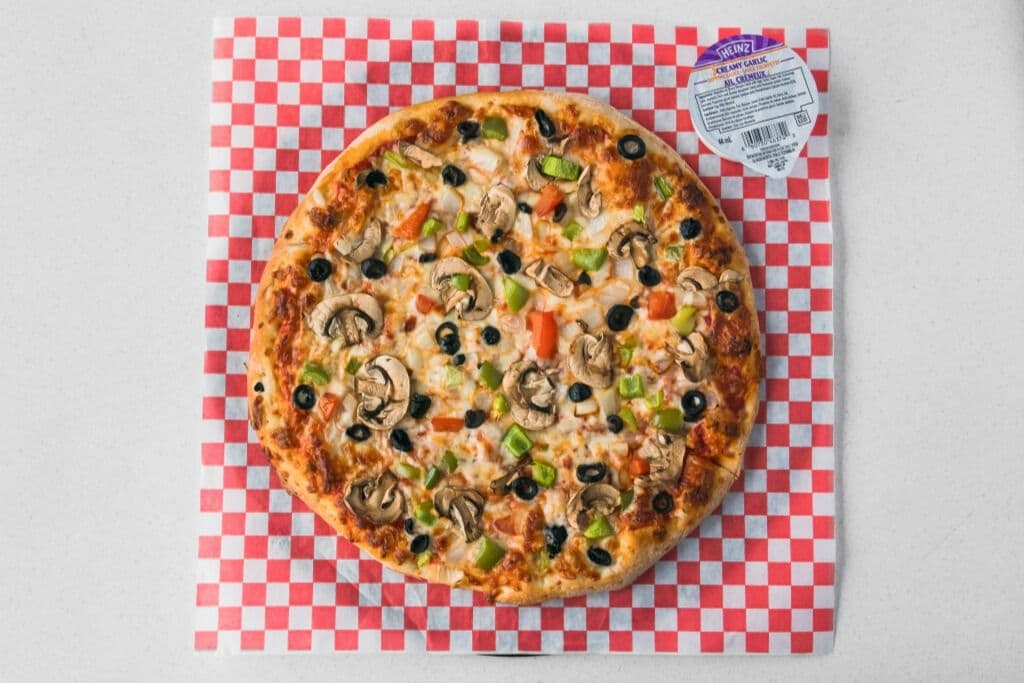 Tropical Veggie Delight Pizza