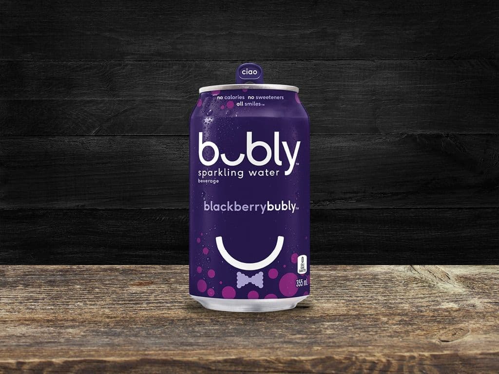 bubly Blackberry Sparkling Water