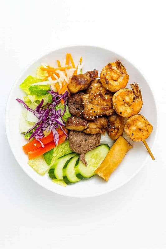 Royal Combo Beef, Chicken, Shrimps / Combo de beouf, poulet,crevettes