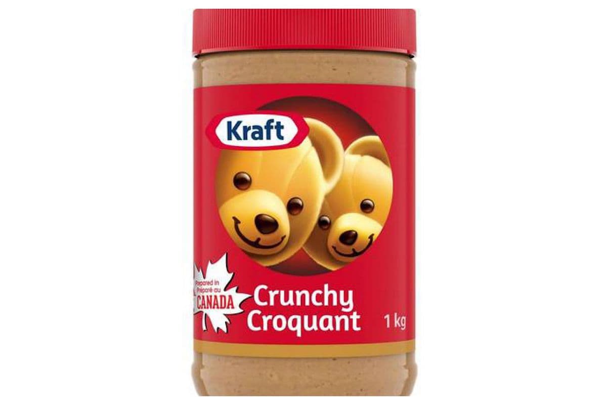 Kraft - Beurre d’Arachides Croquant / Crunchy Peanut Butter (1 Kg)