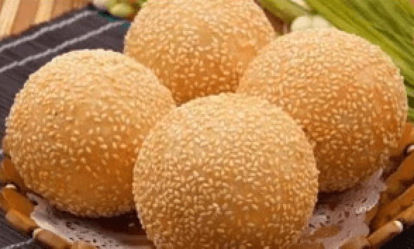 Red Bean Sesame Ball (1 pc)