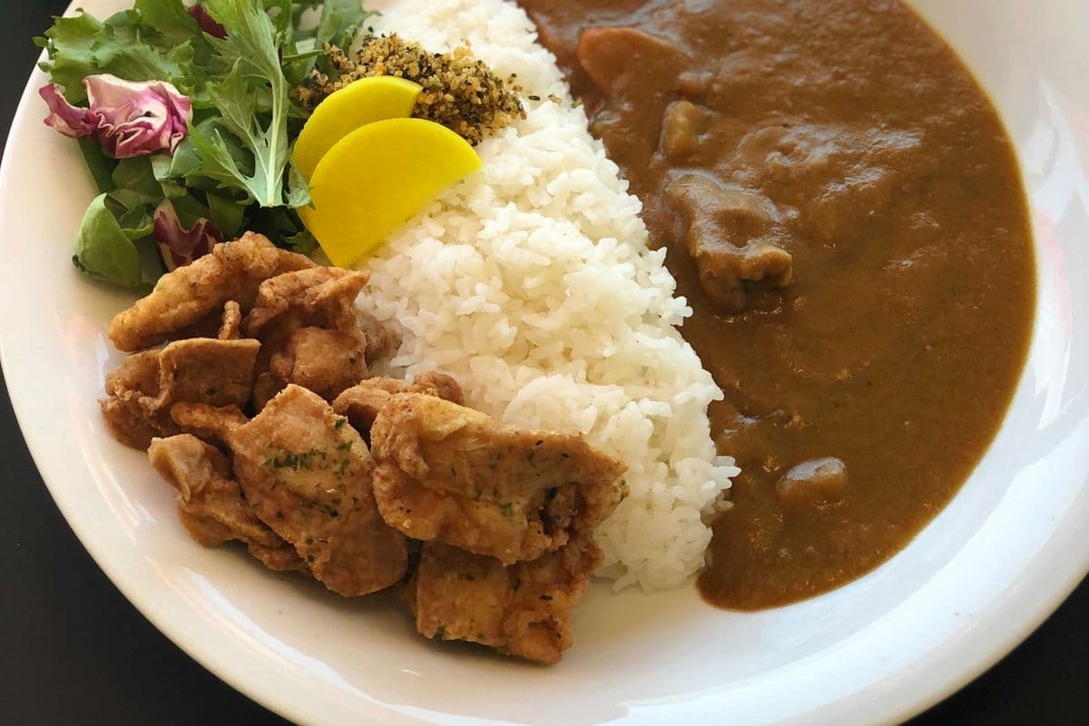 Japanese Curry -- Chicken karrage Set