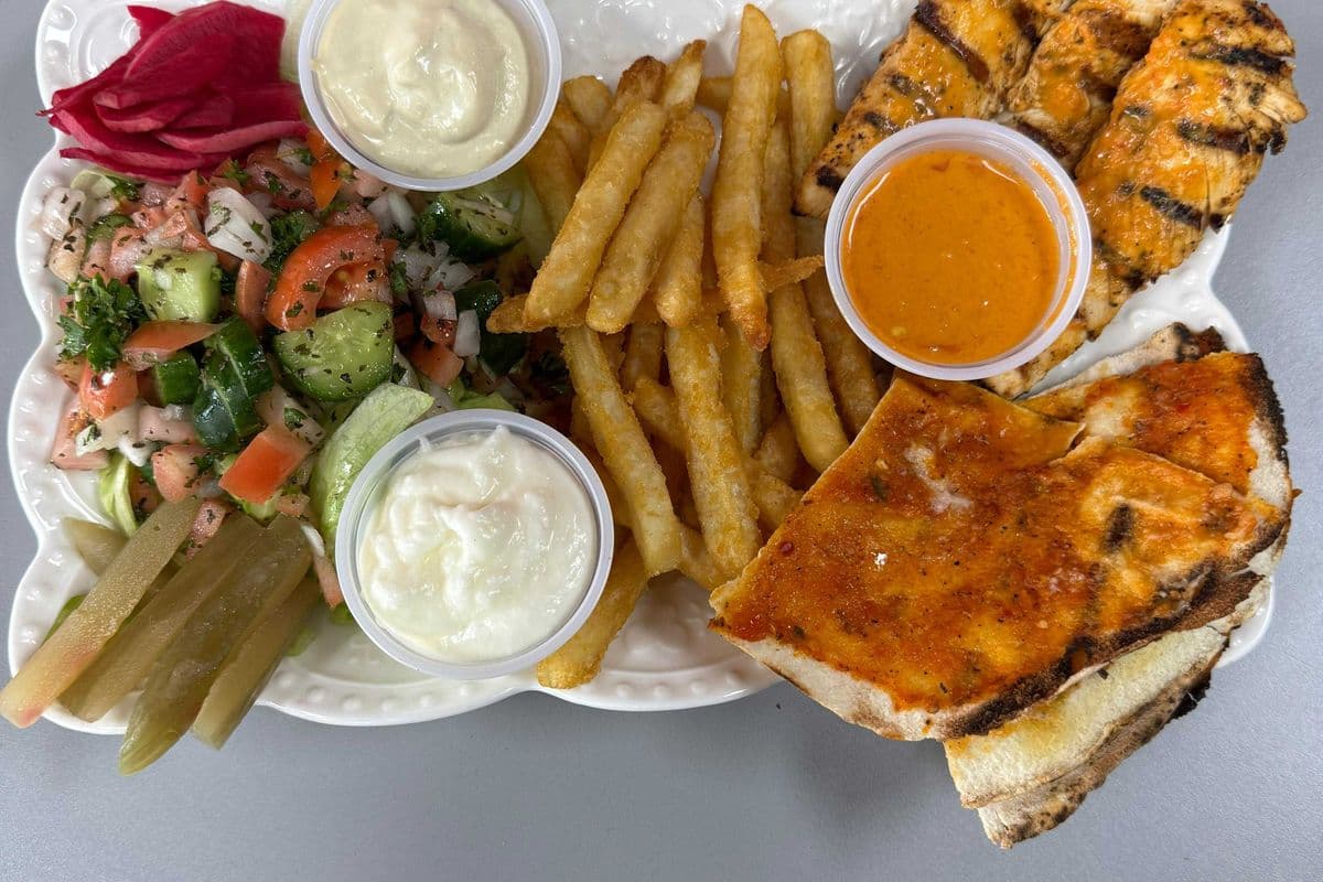 Peri Chicken Plate with Fries