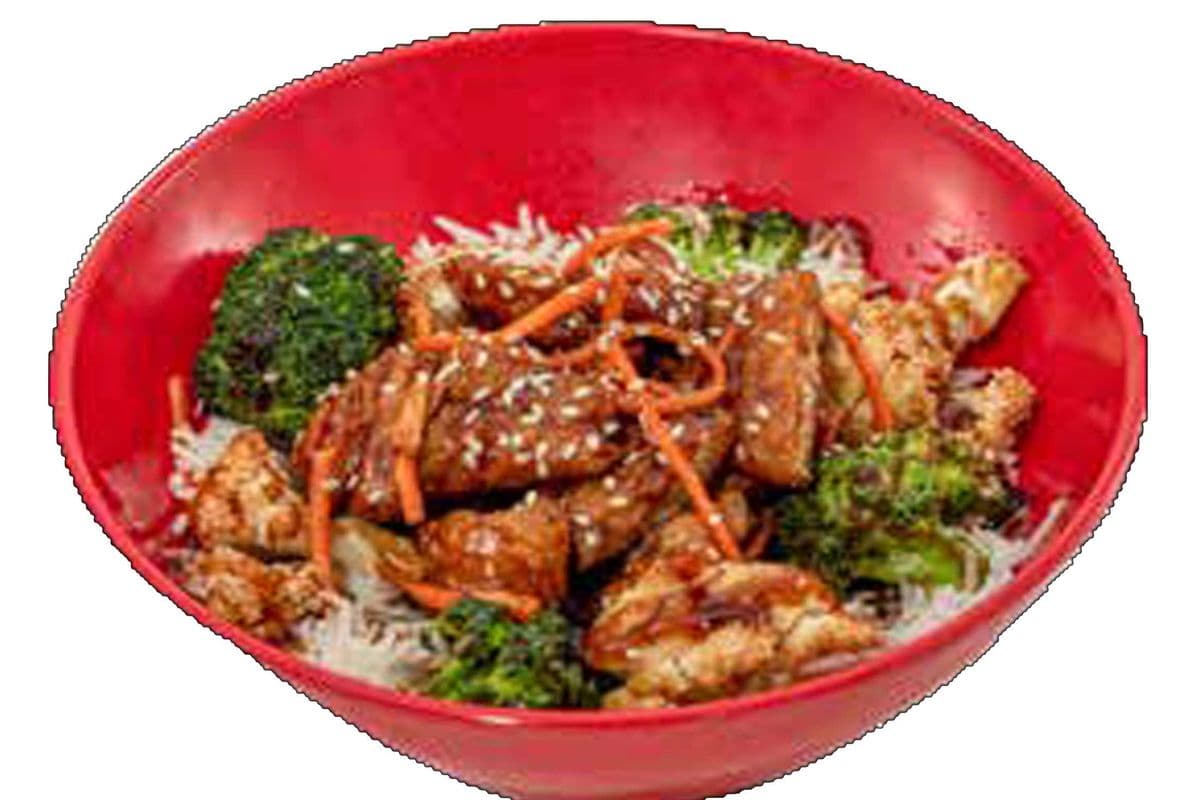HONEY GARLIC CHICKEN BOWL