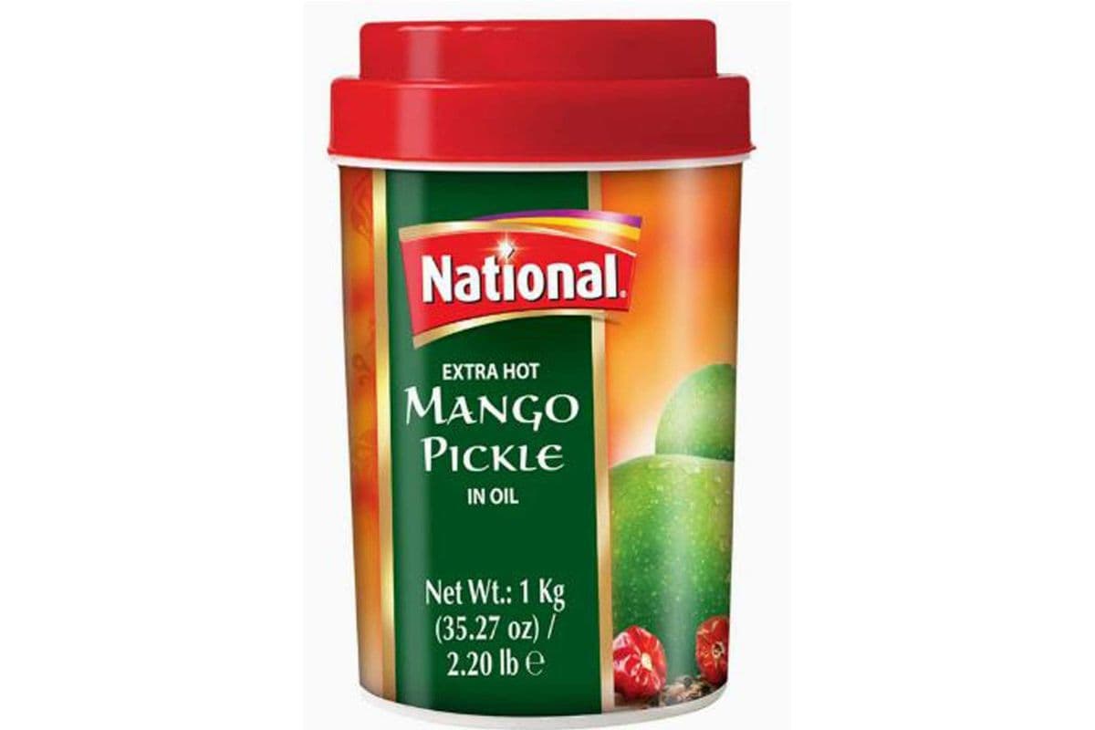 National Extra Hot Mango Pickle (1000 g)