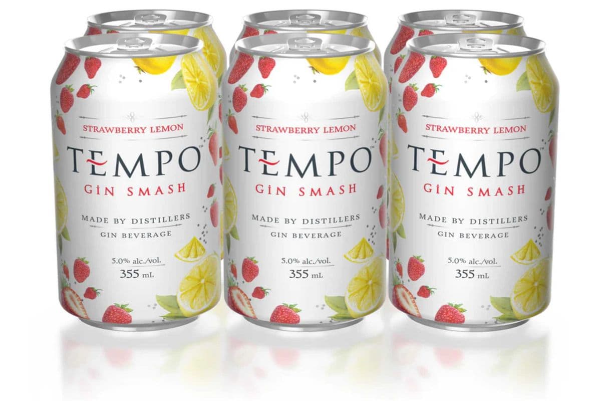 Tempo Gin Smash Strawberry Lemon (6 Cans) (6 x 6*355ML )