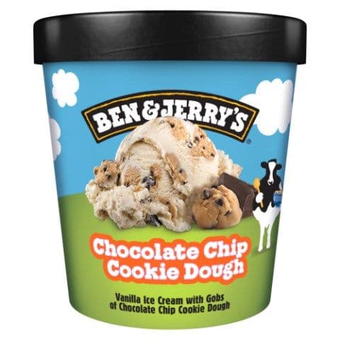 Ben & Jerry's Chocolate Chip Cookie Dough Ice Cream 473 ml