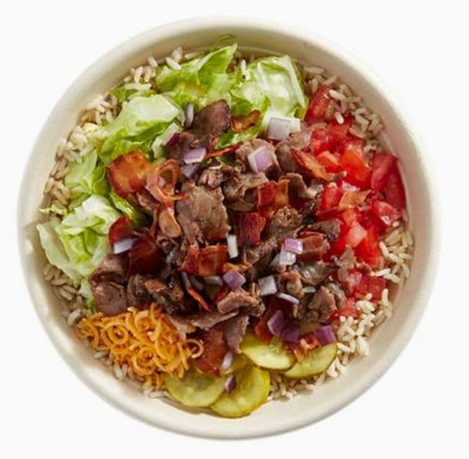 BBQ Bacon Cheeseburger Small Bowl