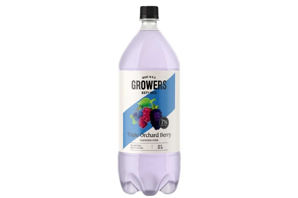 GROWERS ORCHARD BERRY CIDER (1 x 2L)