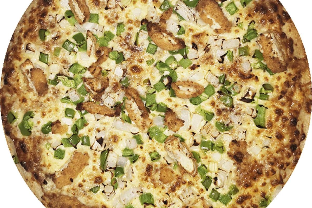 7. Medium BBQ Chicken Pizza
