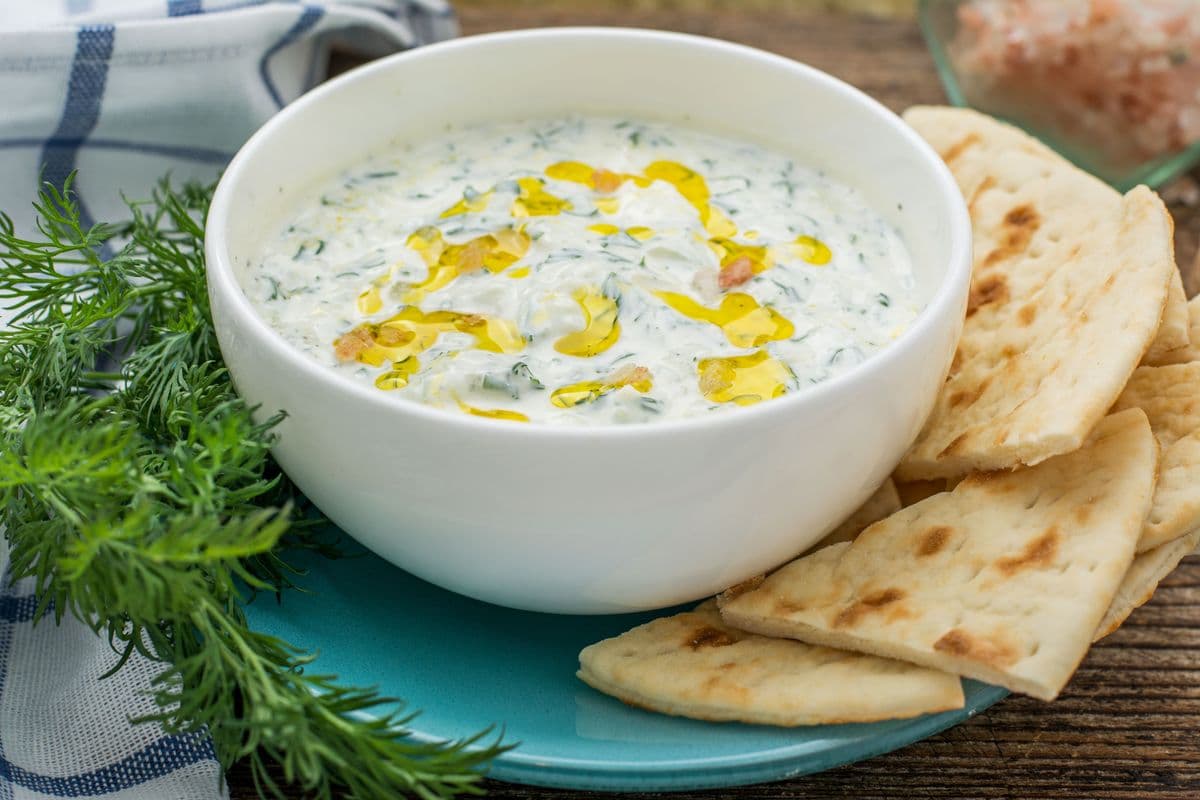 Tzatziki with Pita