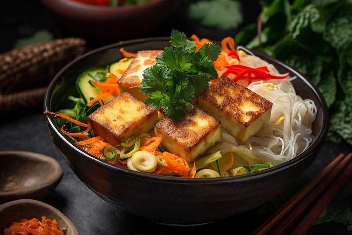 Lemon Grass Bean Curd Skin Vermicelli
