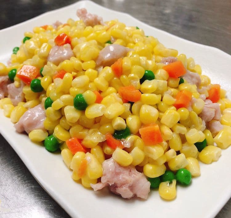 Fried Corn and Chicken