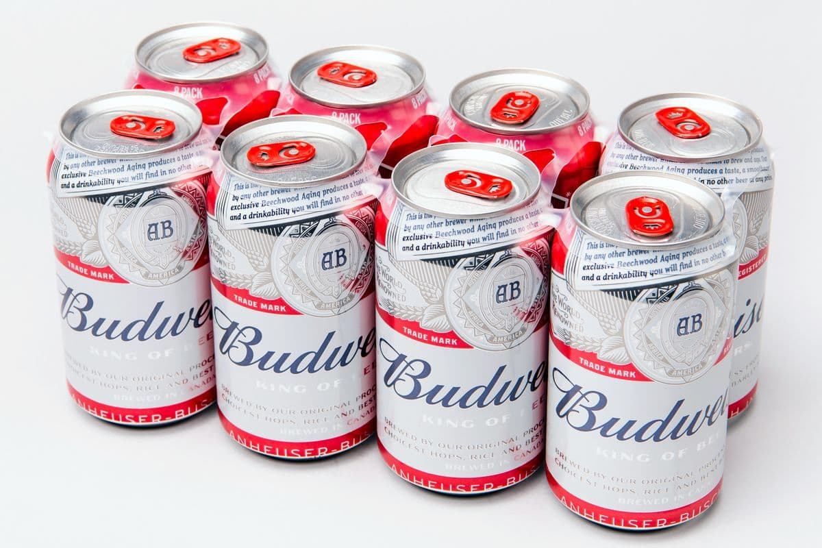 Budweiser 8 cans (8 x 355ml)
