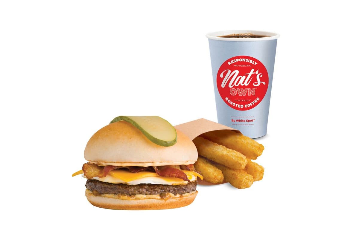 Breakfast Burger Combo