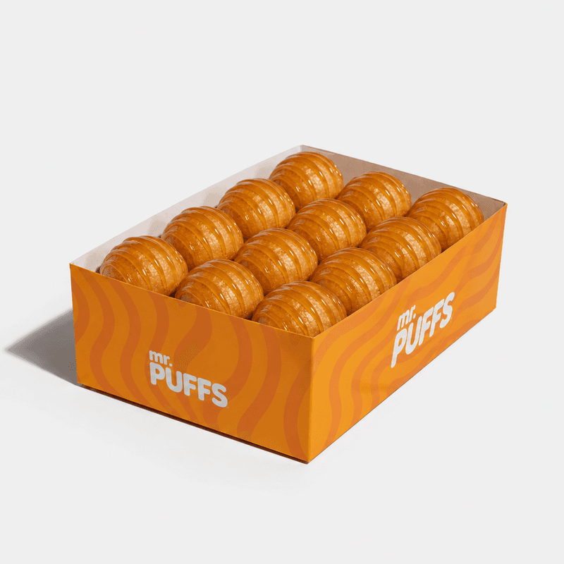 12 PUFFS CRÈME À L'ÉRABLE / 12 PUFFS MAPLE CREAM