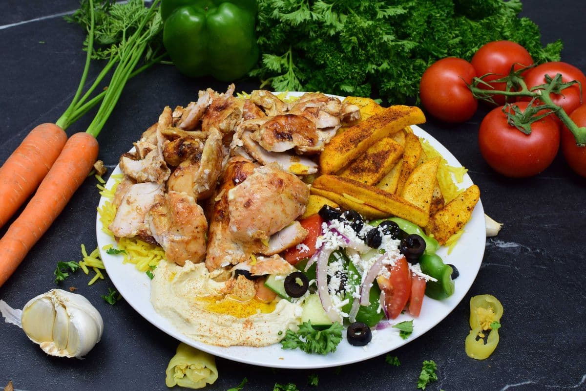 Chicken Shawarma Plate