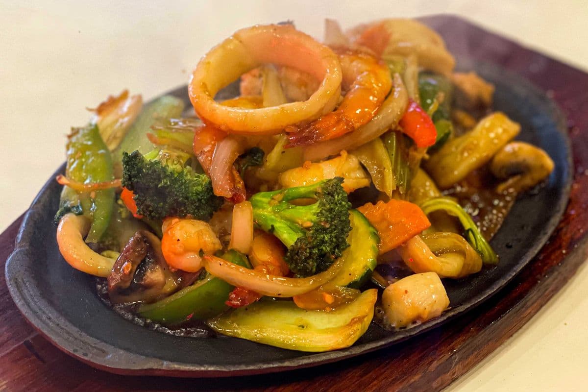 48- Sizzling fruit de mer / Sizzling Seafoods
