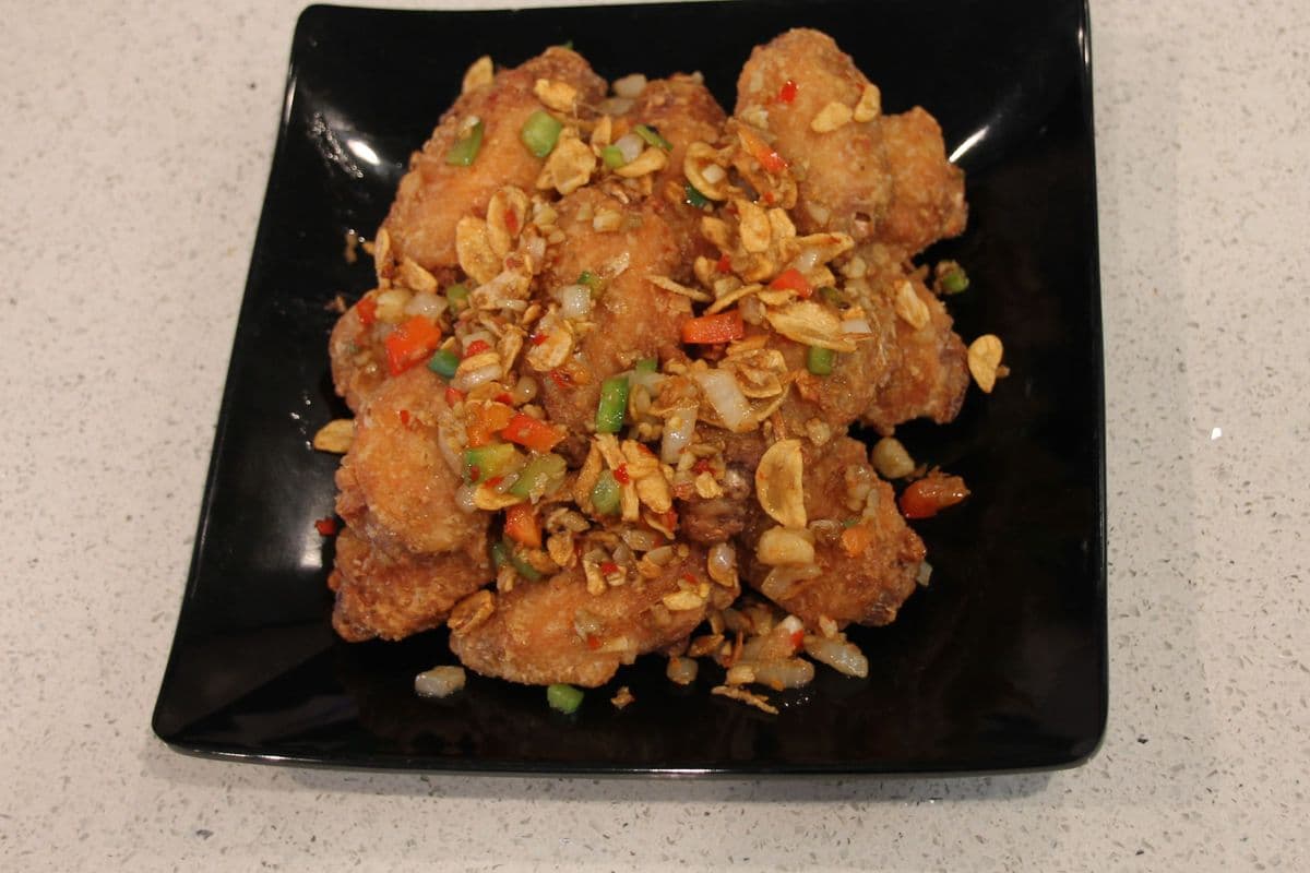Deep-Fried Salt and Pepper Chicken Wing 椒鹽雞翼