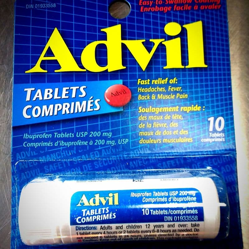 Advil Ibuprofen Tablets 200mg - 10 Tablets