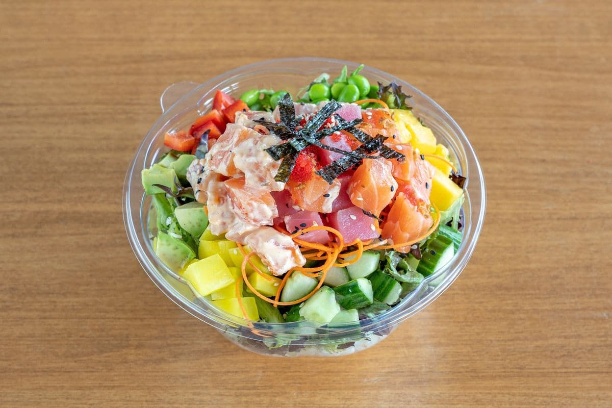Chef Poké saumon et thon / Salmon and Tuna Poke Chef