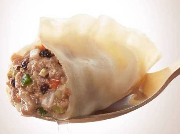 18. Beef Dumpling with Onions / Dumpling au bœuf avec oignons