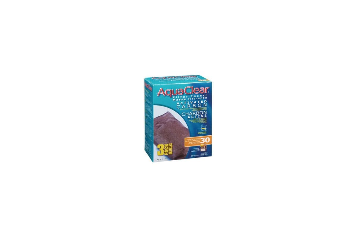 Hagen Activated Carbon Filter Insert for AquaClear 30/150 - 3 pk