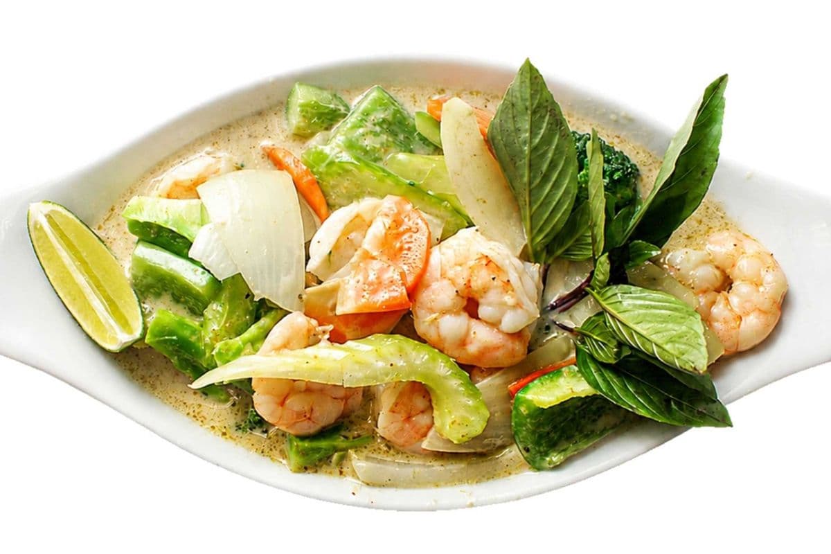 NEW! C9. Coconut Green Curry (Spicy)